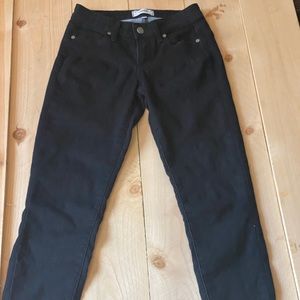 PAIGE Verdugo Crop Black jeans